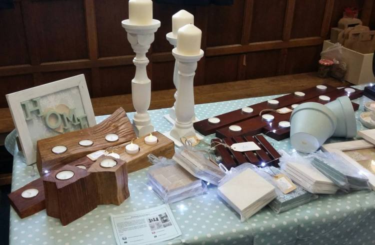 Selection of unique handmade products from Made by Mrs JoM